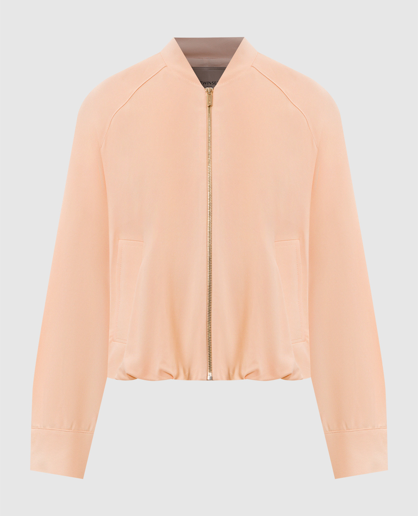 Orange bomber jacket with logo Twinset
Orange bomber jacket with logo Twinset