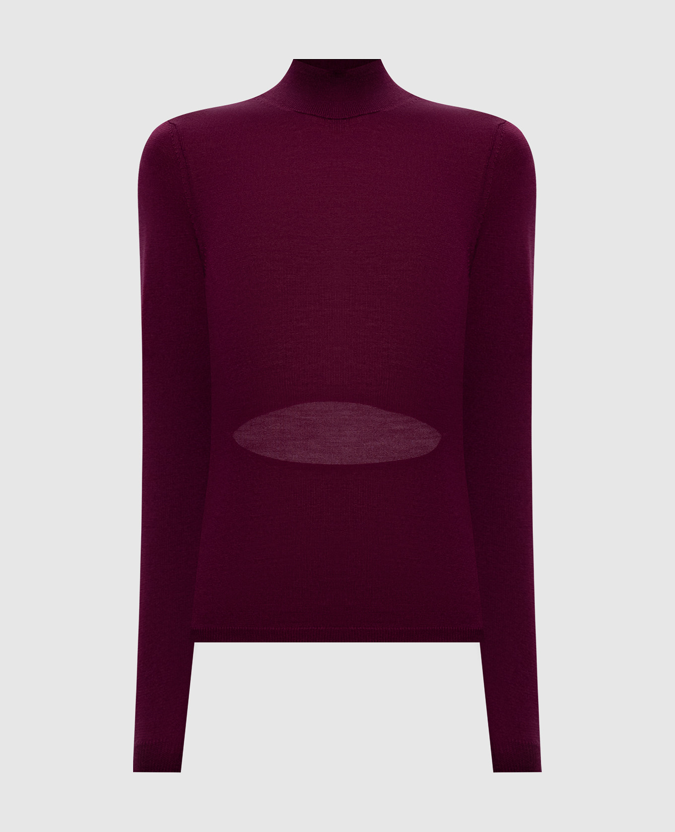 Burgundy wool golf Jil Sander
Burgundy wool golf Jil Sander
