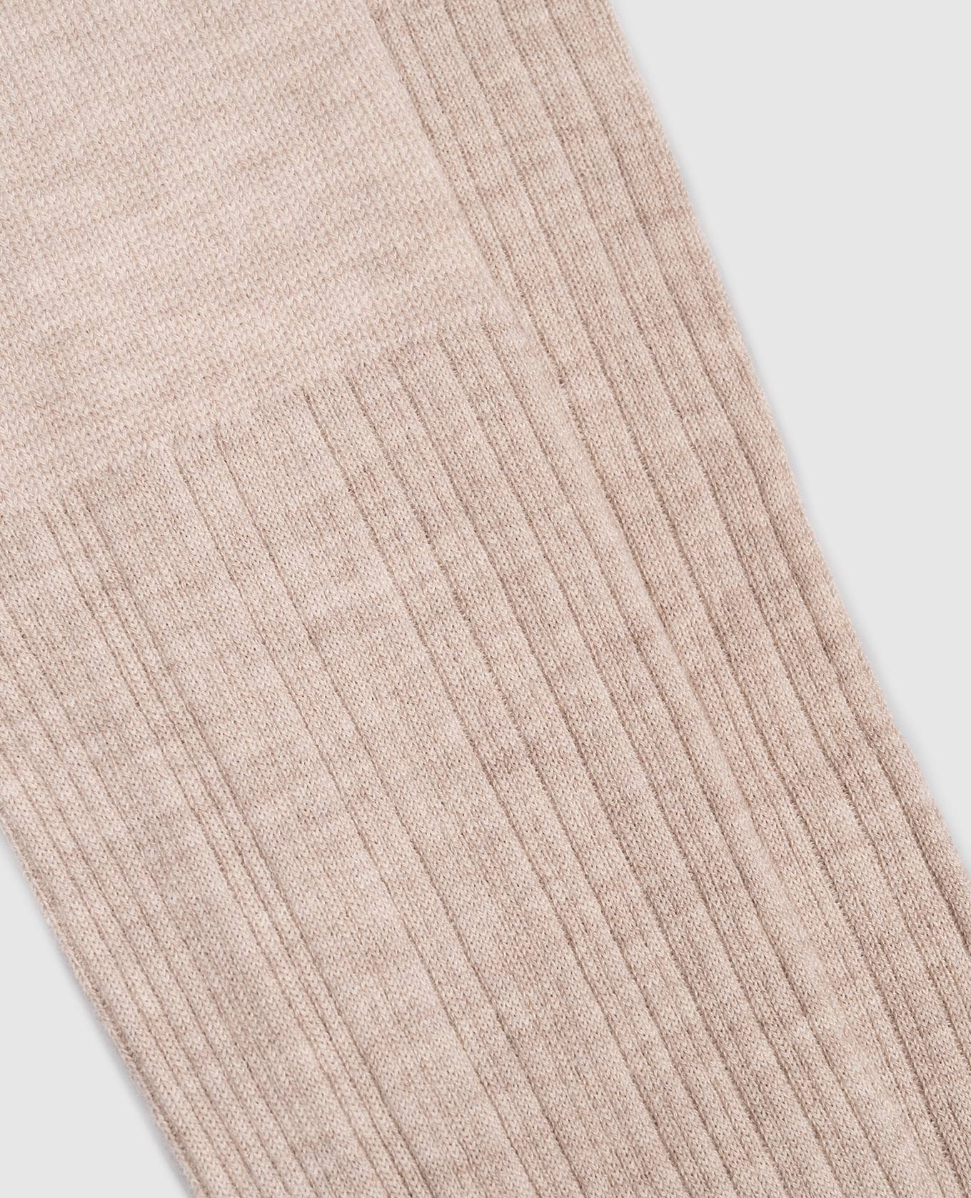 Beige cashmere knee-high boots Brunello Cucinelli
Beige cashmere knee-high boots Brunello Cucinelli