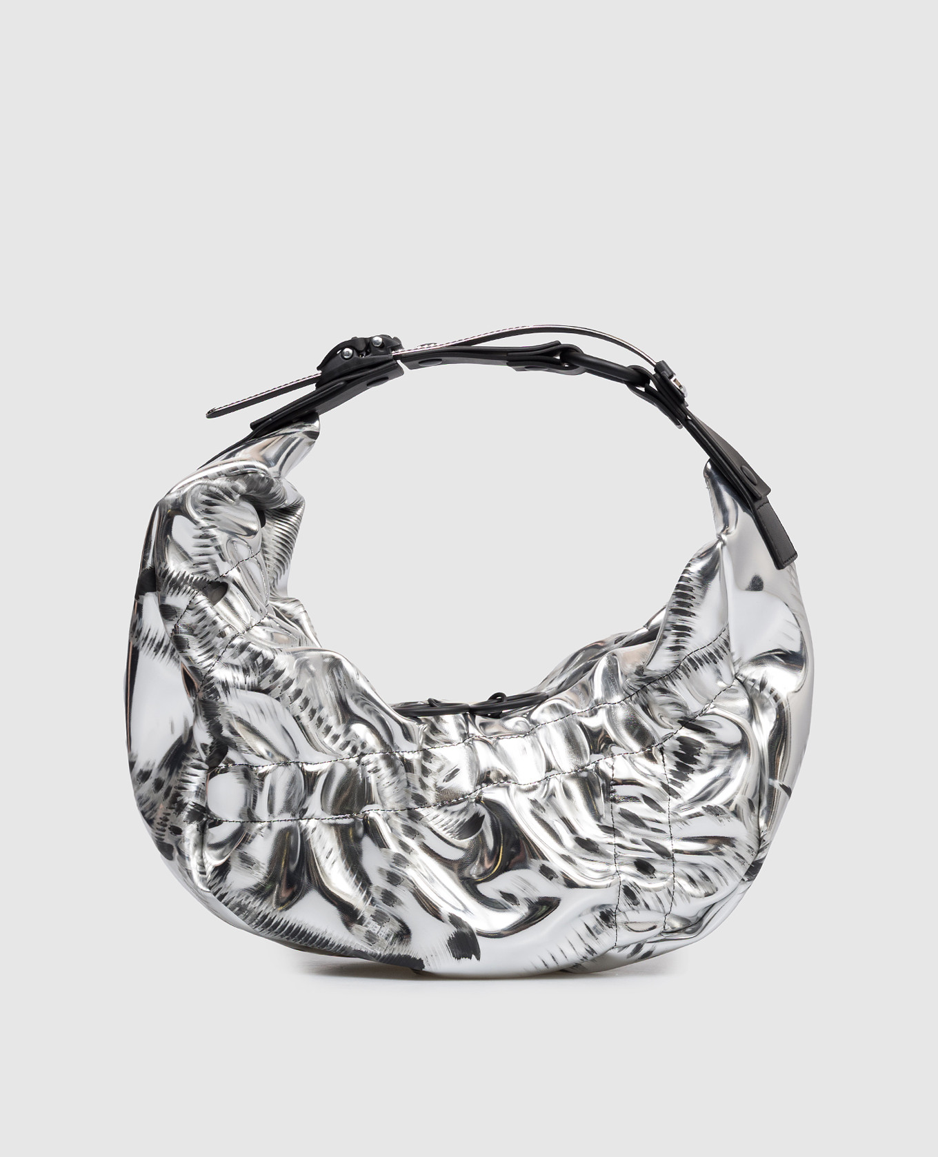 HM2 Silver Draped Hobo Bag Innerraum
HM2 Silver Draped Hobo Bag Innerraum
