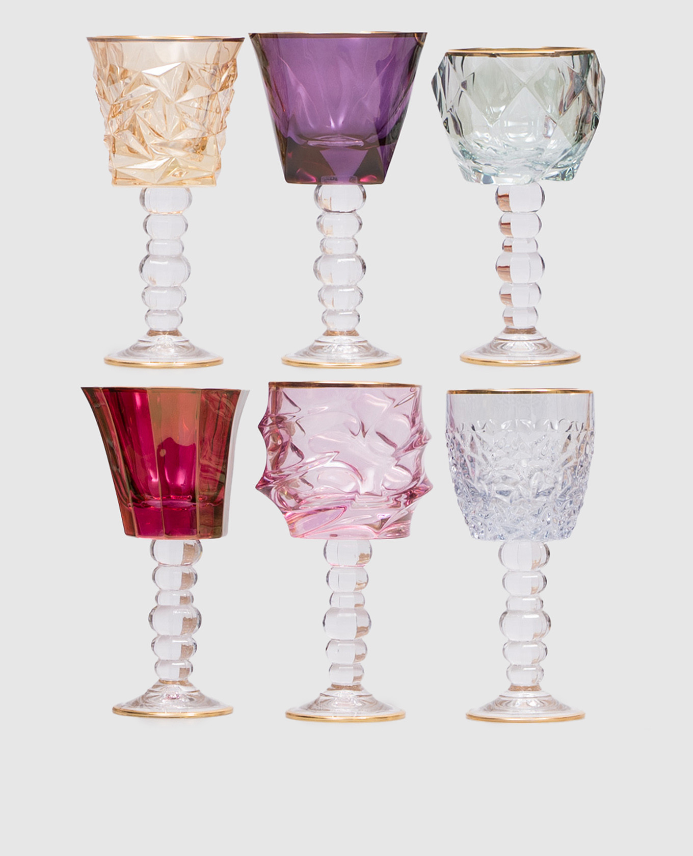 Set of faceted glasses 6 pcs. Griffe, White
Set of faceted glasses 6 pcs. Griffe, White