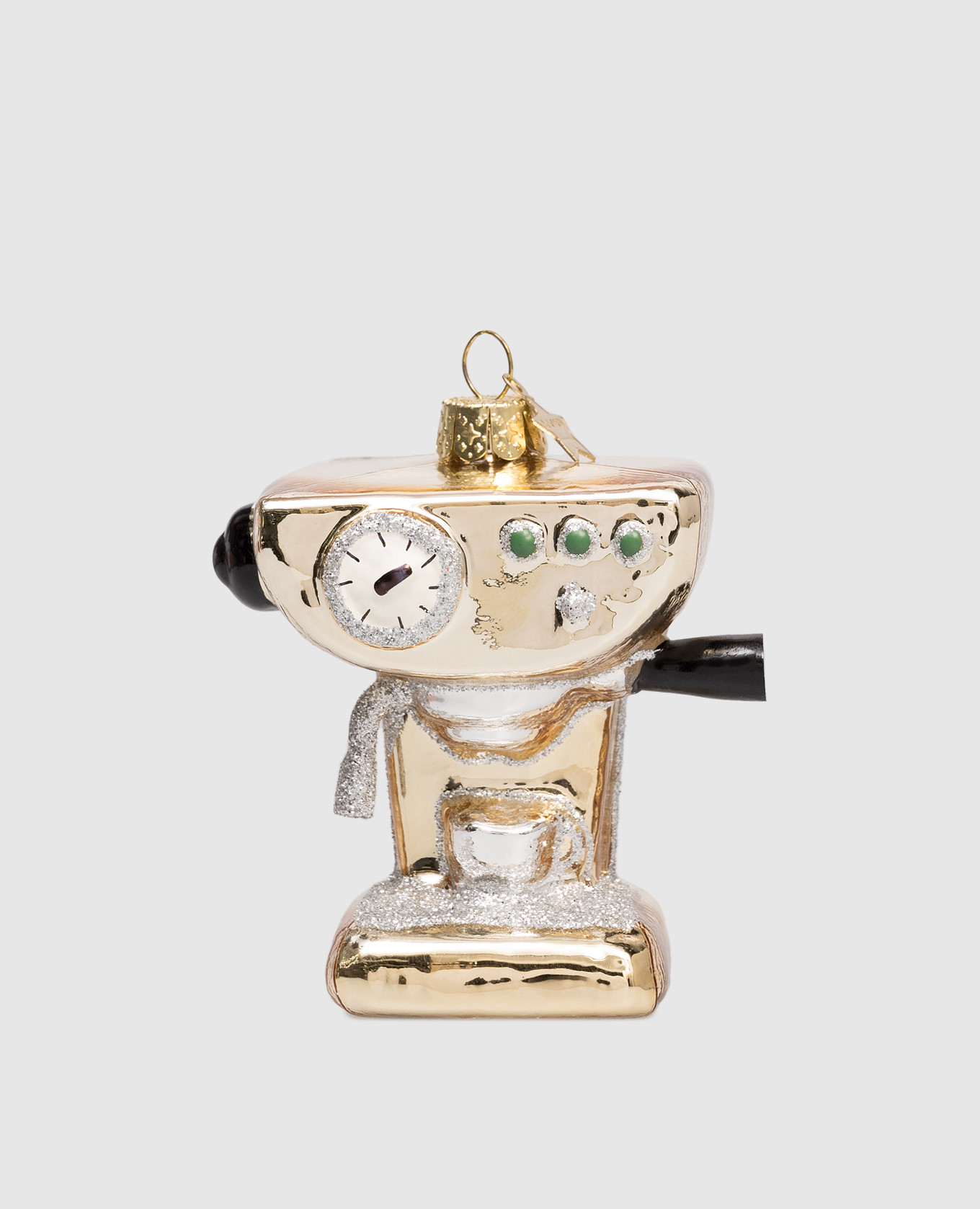 Christmas tree toy Coffee machine Vondels, Golden
Christmas tree toy Coffee machine Vondels, Golden