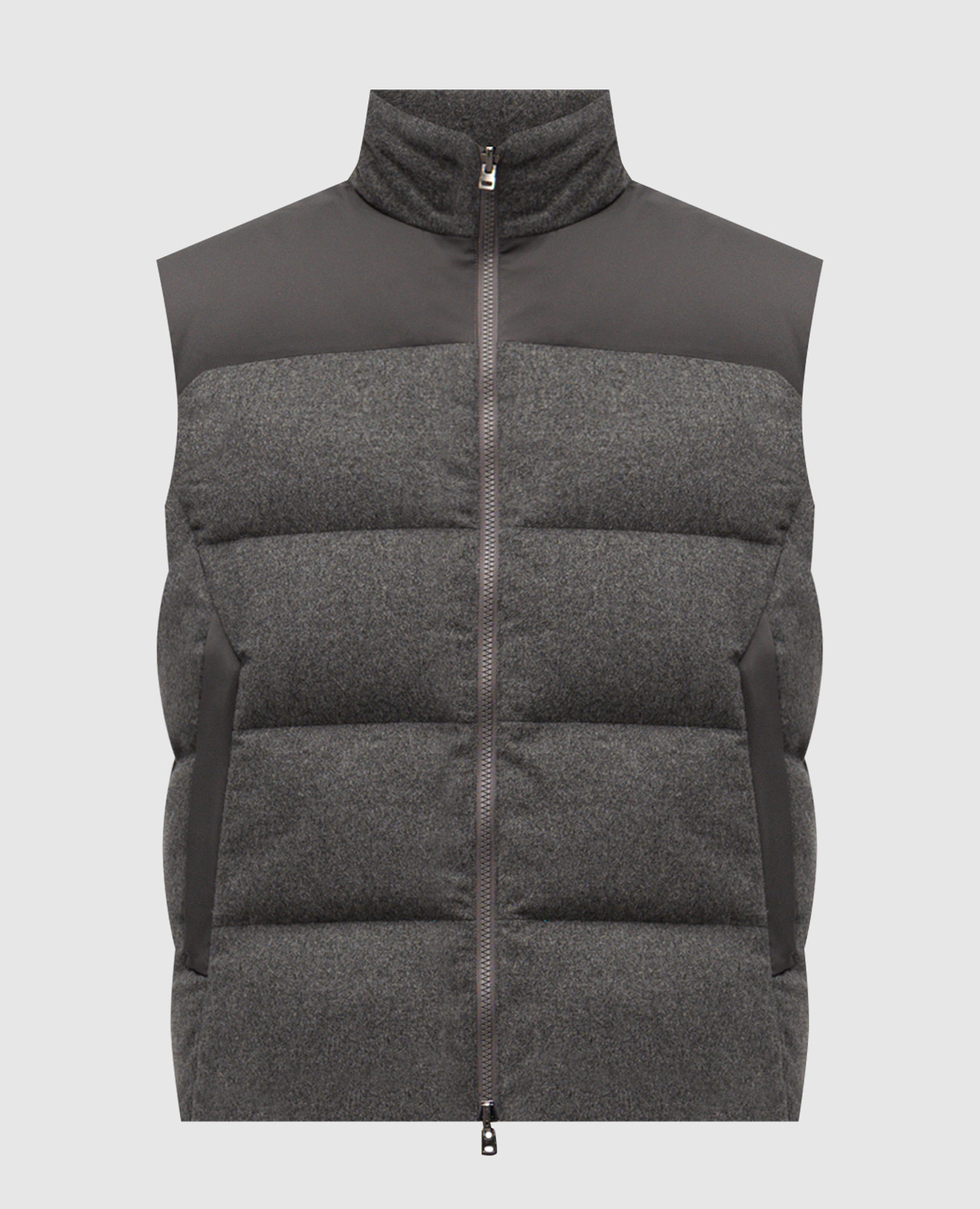 Gray reversible down vest Sease, Grey
Gray reversible down vest Sease, Grey