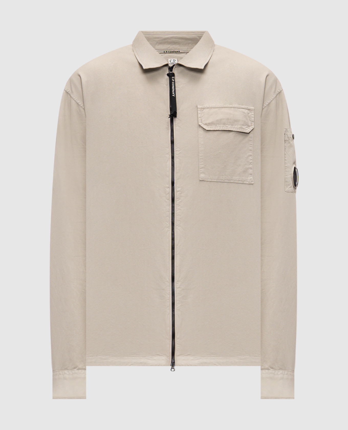 Gray shirt with logo patch C.P. Company, Grey
Gray shirt with logo patch C.P. Company, Grey