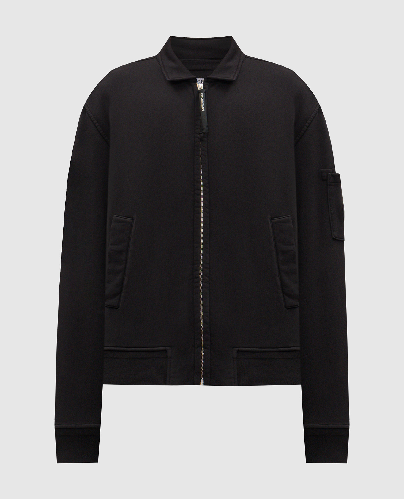 Black sports jacket with logo patch C.P. Company
Black sports jacket with logo patch C.P. Company