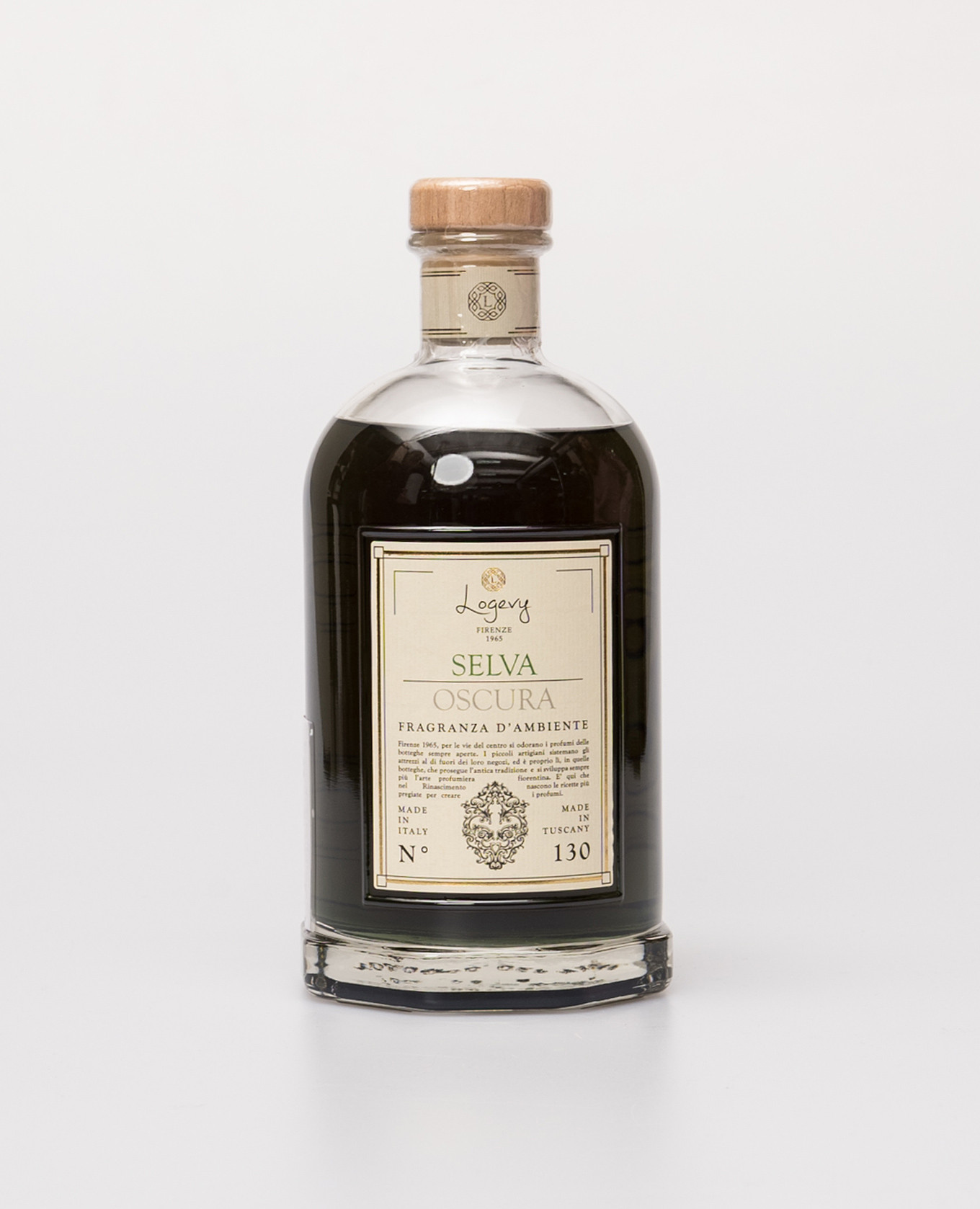 Selva Oscura aroma diffuser with emblem Logevy, Green
Selva Oscura aroma diffuser with emblem Logevy, Green