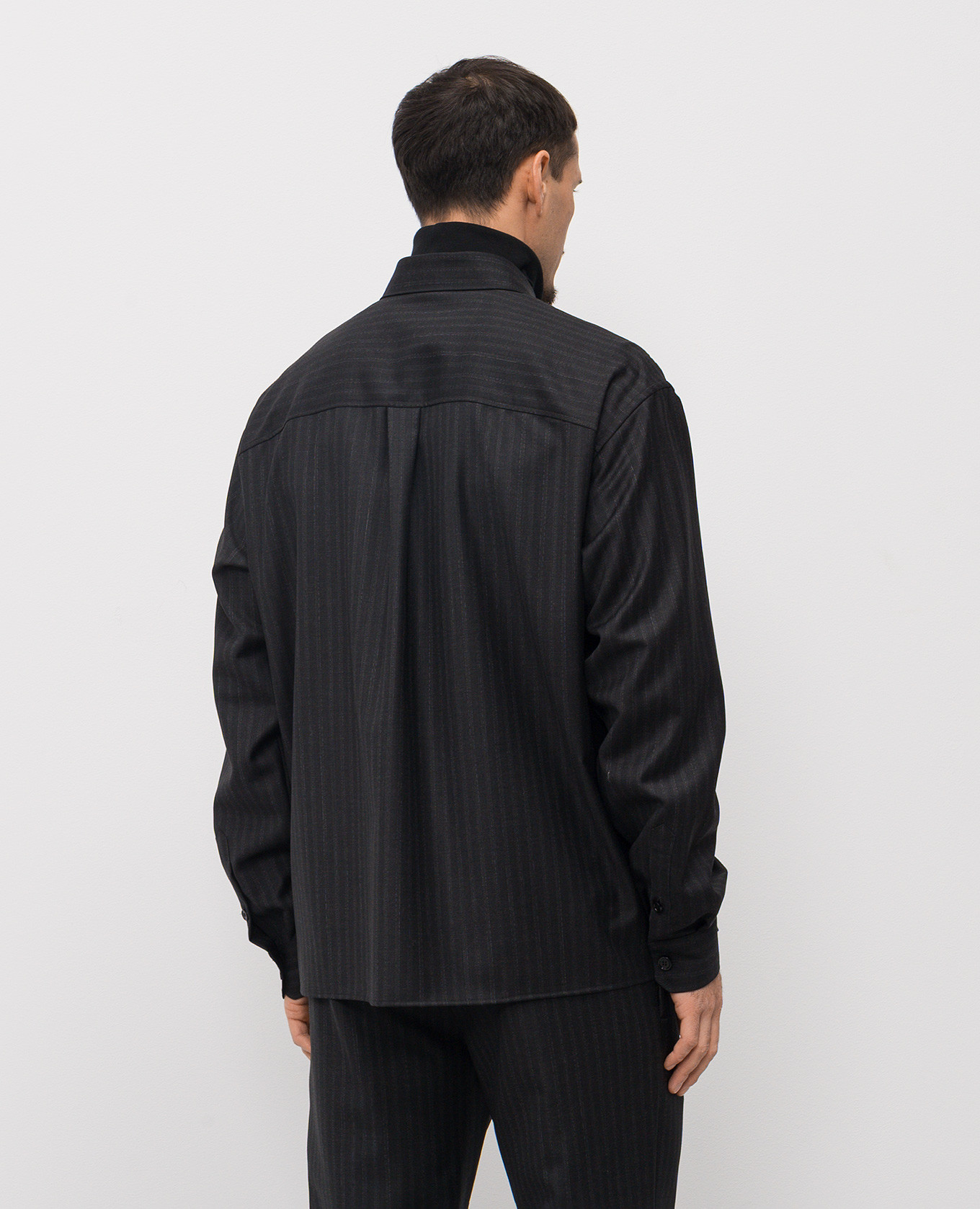Black striped wool shirt Dolce&Gabbana
Black striped wool shirt Dolce&Gabbana