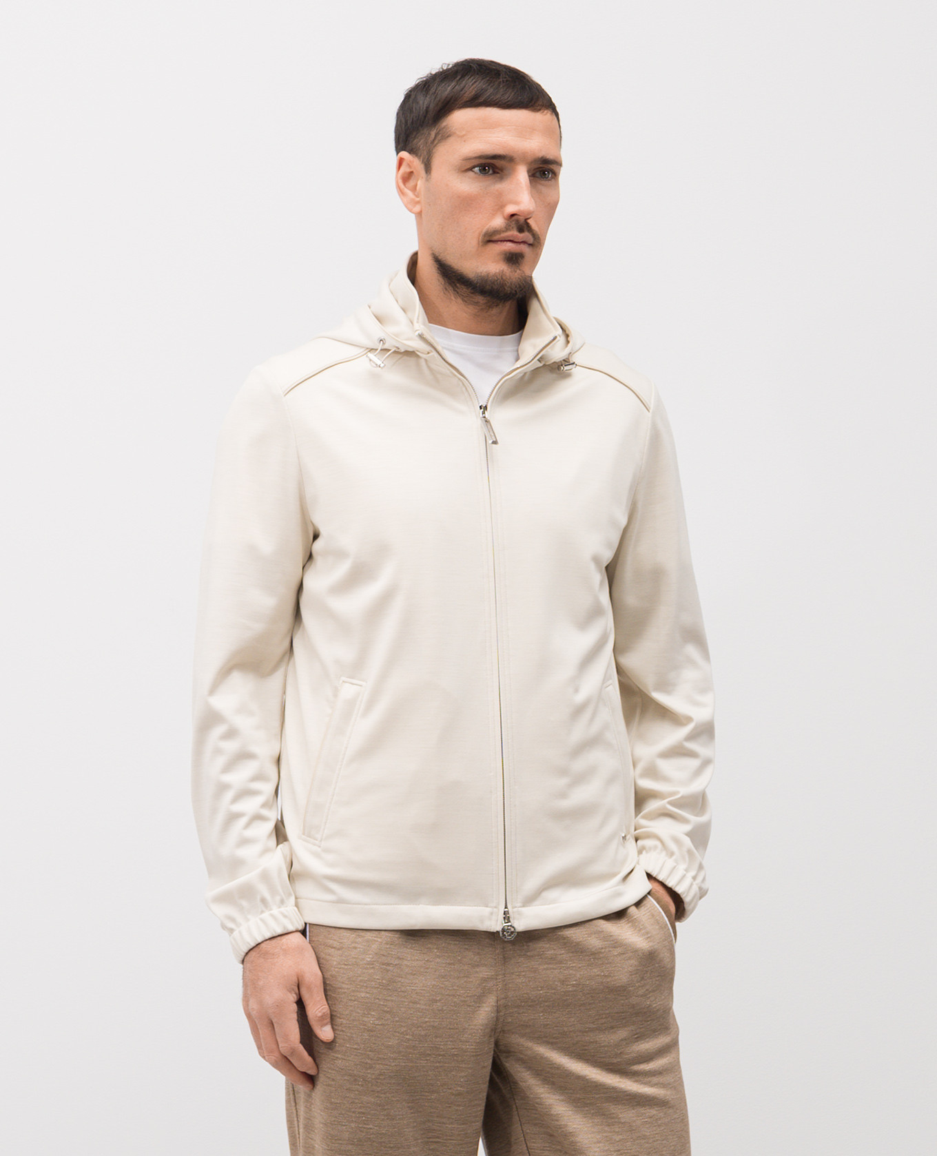 Beige wool jacket with hood Stefano Ricci
Beige wool jacket with hood Stefano Ricci