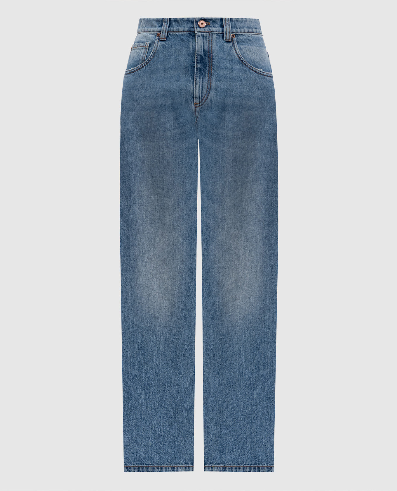 Blue jeans with logo patch Brunello Cucinelli
Blue jeans with logo patch Brunello Cucinelli