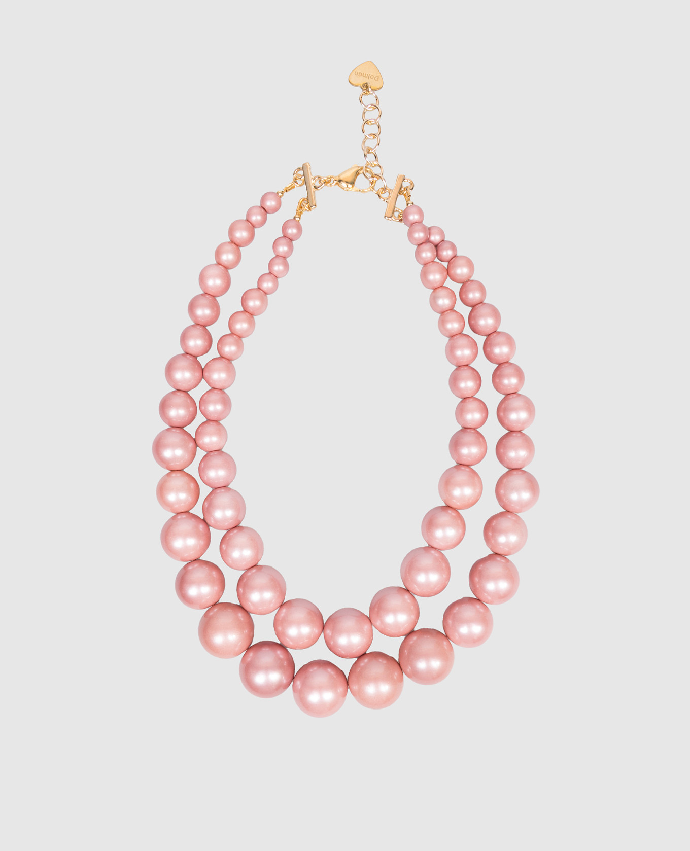 Pink double layer necklace Dolman Bijoux
Pink double layer necklace Dolman Bijoux