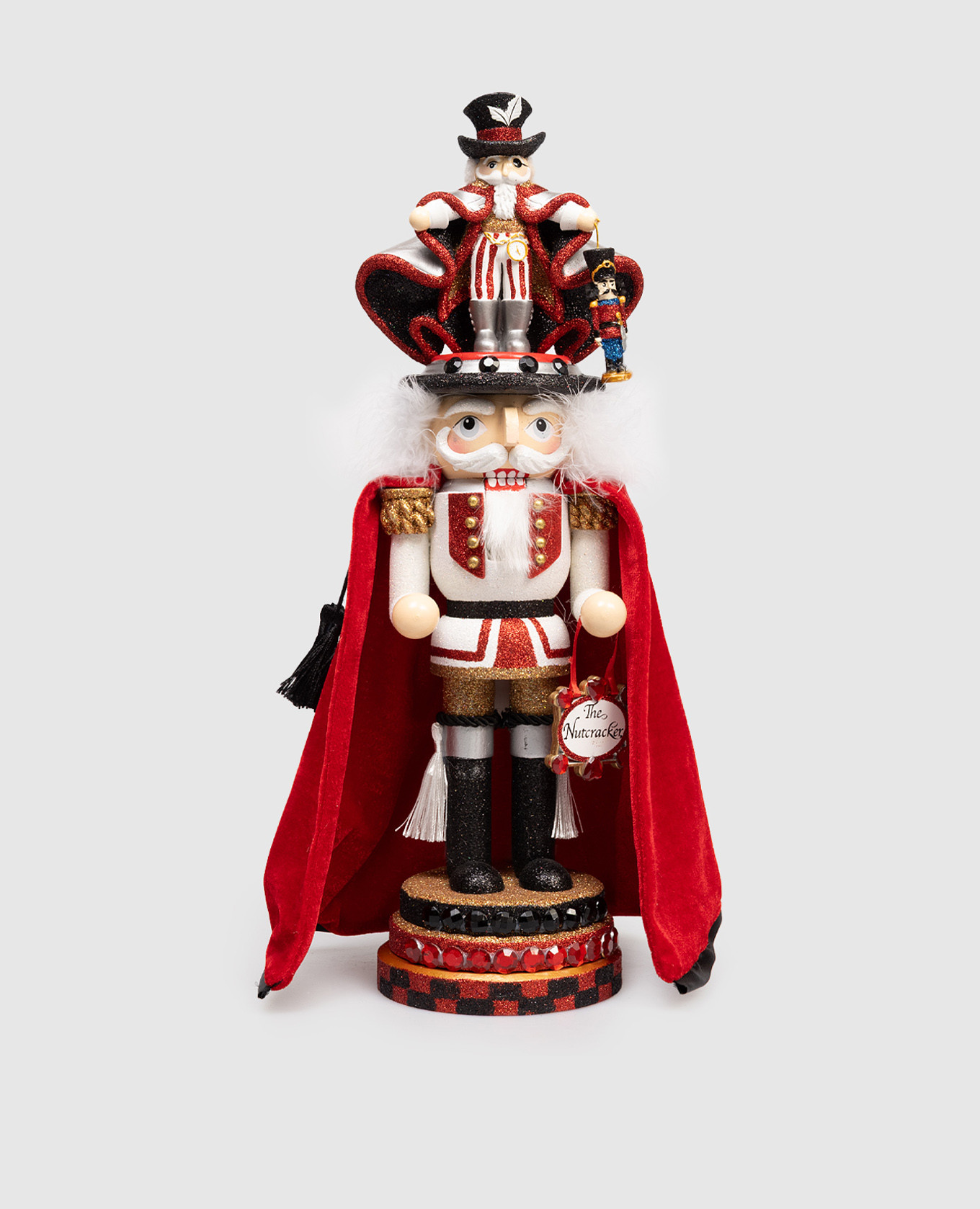 Hollywood Drosselmeyer Hat-Nutcrackers Figurine Kurt Adler, Red
Hollywood Drosselmeyer Hat-Nutcrackers Figurine Kurt Adler, Red