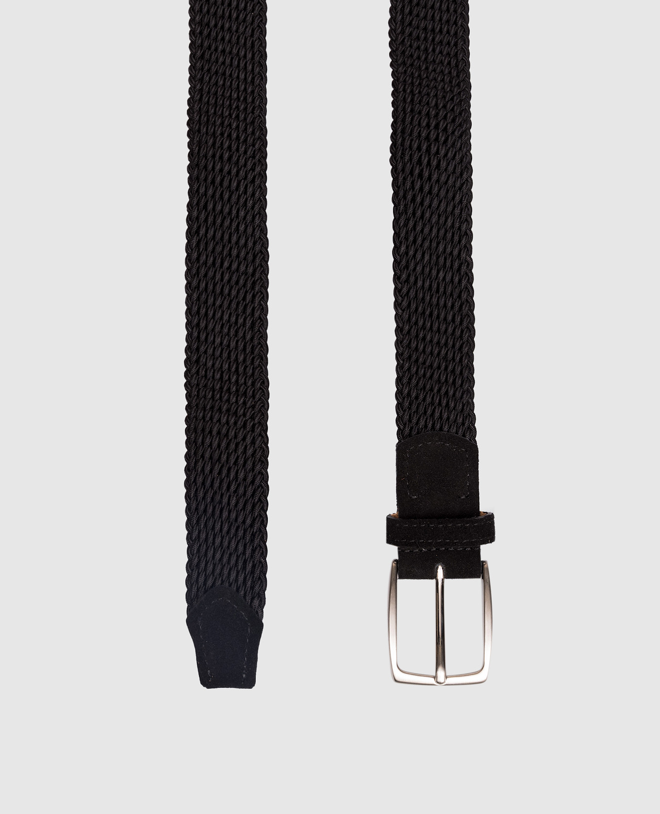 Black suede braided belt ISAIA
Black suede braided belt ISAIA