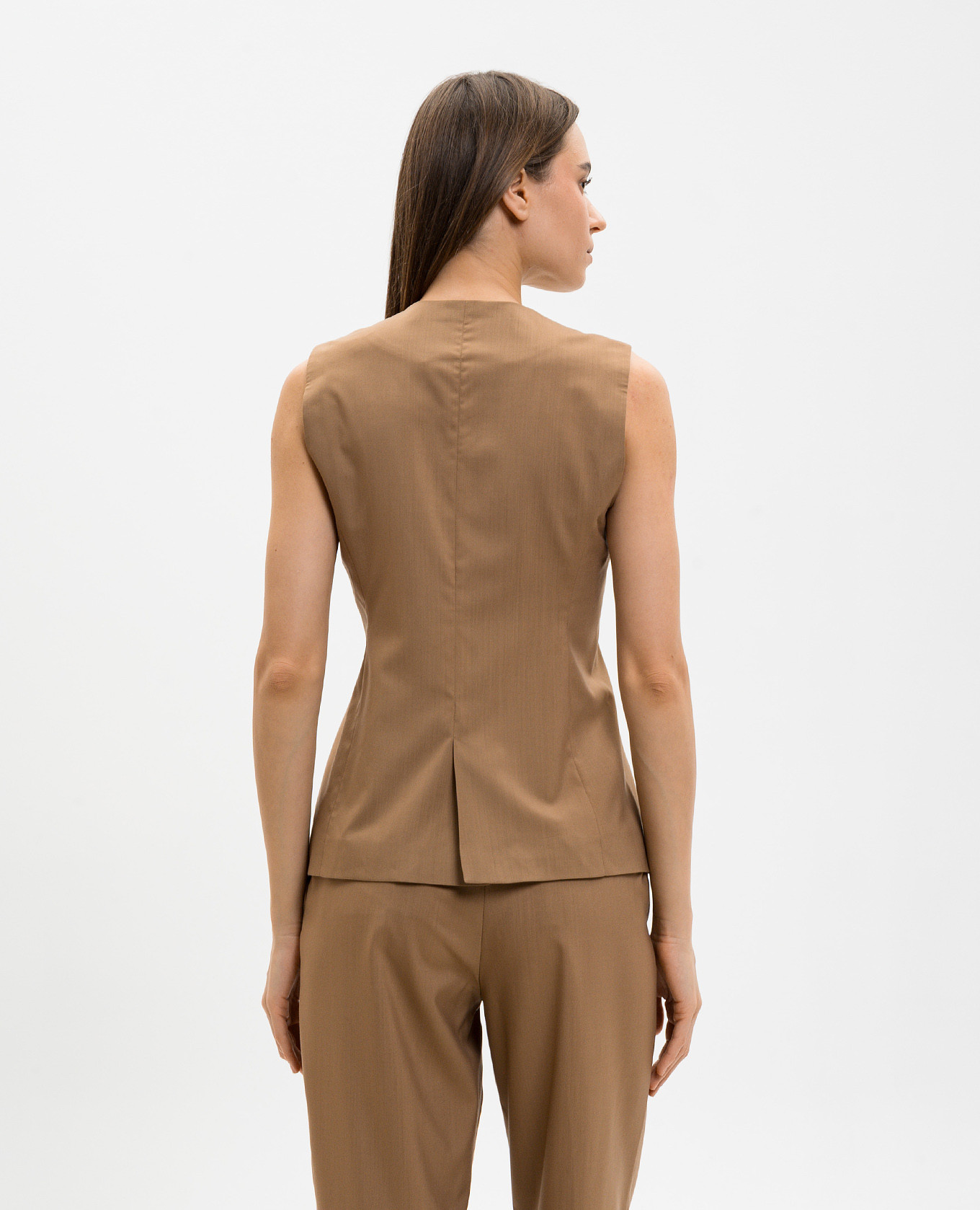 Brown Trenta wool and silk vest Marco Pescarolo
Brown Trenta wool and silk vest Marco Pescarolo