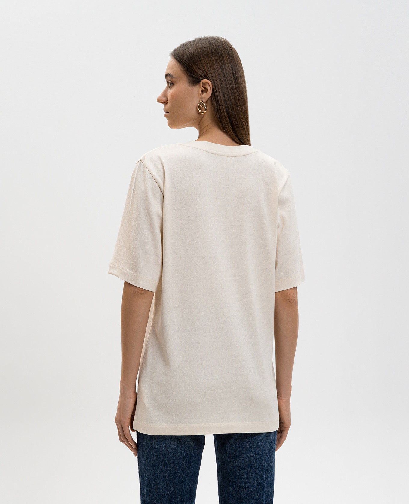 Allen beige silk t-shirt Khaite
Allen beige silk t-shirt Khaite