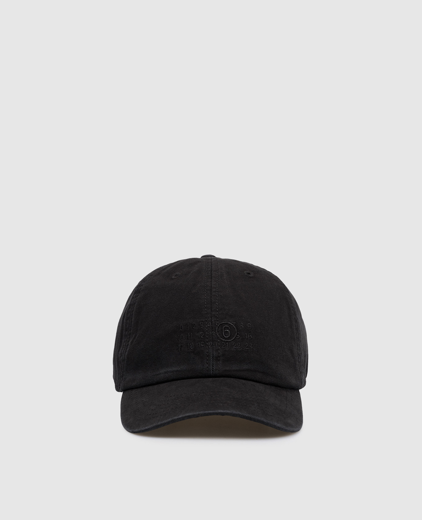 Black cap with logo Maison Margiela MM6
Black cap with logo Maison Margiela MM6