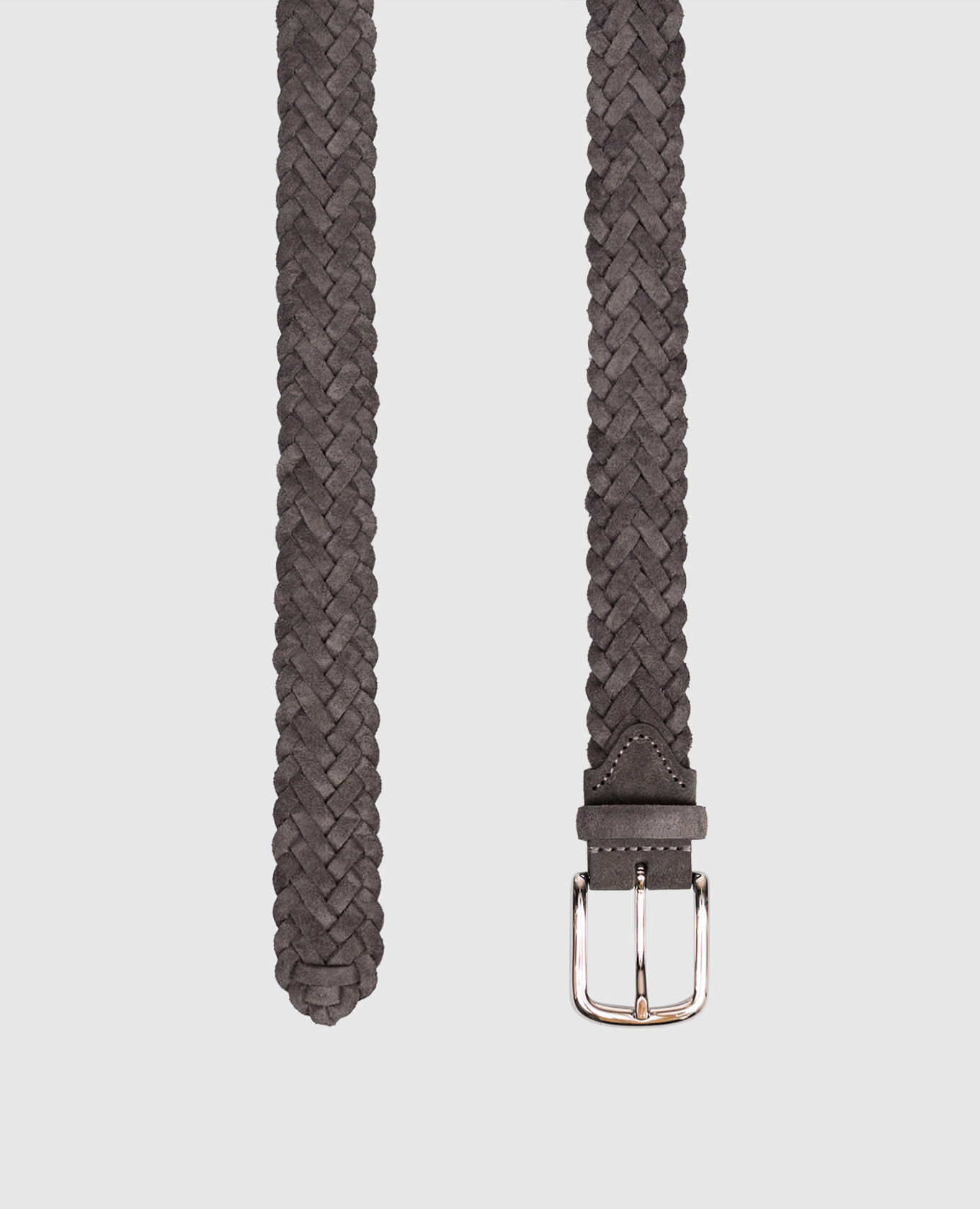 Grey suede belt with weaving Pini Parma
Grey suede belt with weaving Pini Parma
