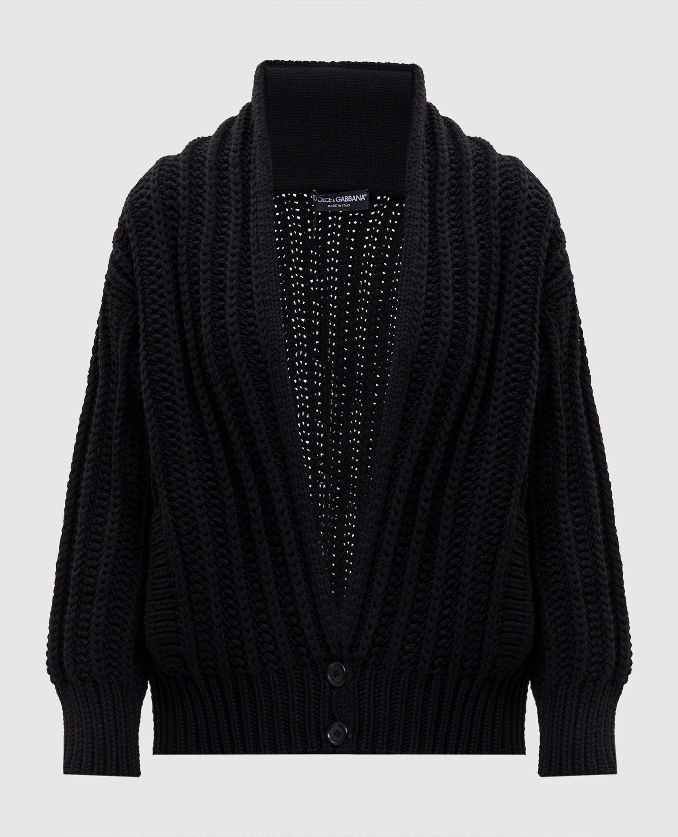Black wool cardigan Dolce&Gabbana
Black wool cardigan Dolce&Gabbana