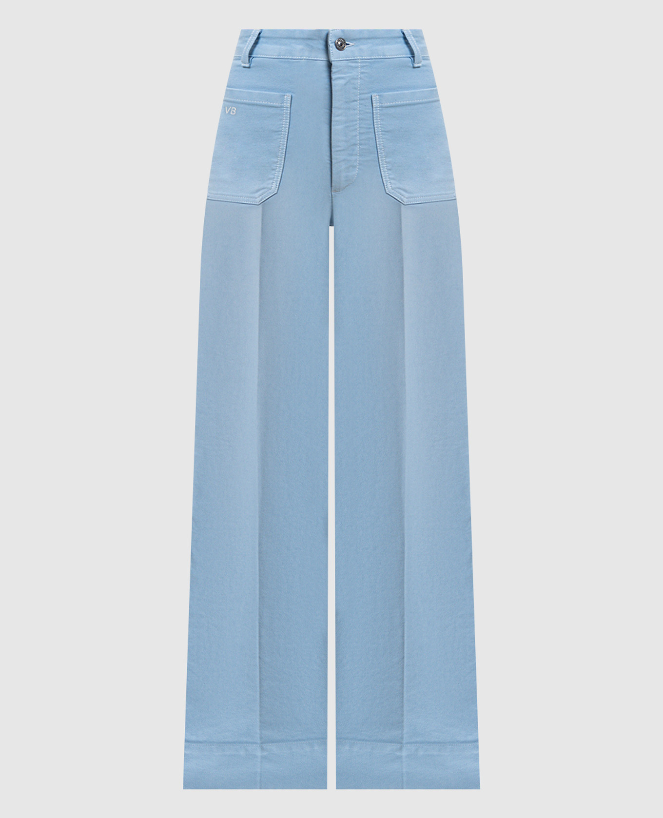 Alina blue flared jeans with logo patch Victoria Beckham, Light blue
Alina blue flared jeans with logo patch Victoria Beckham, Light blue