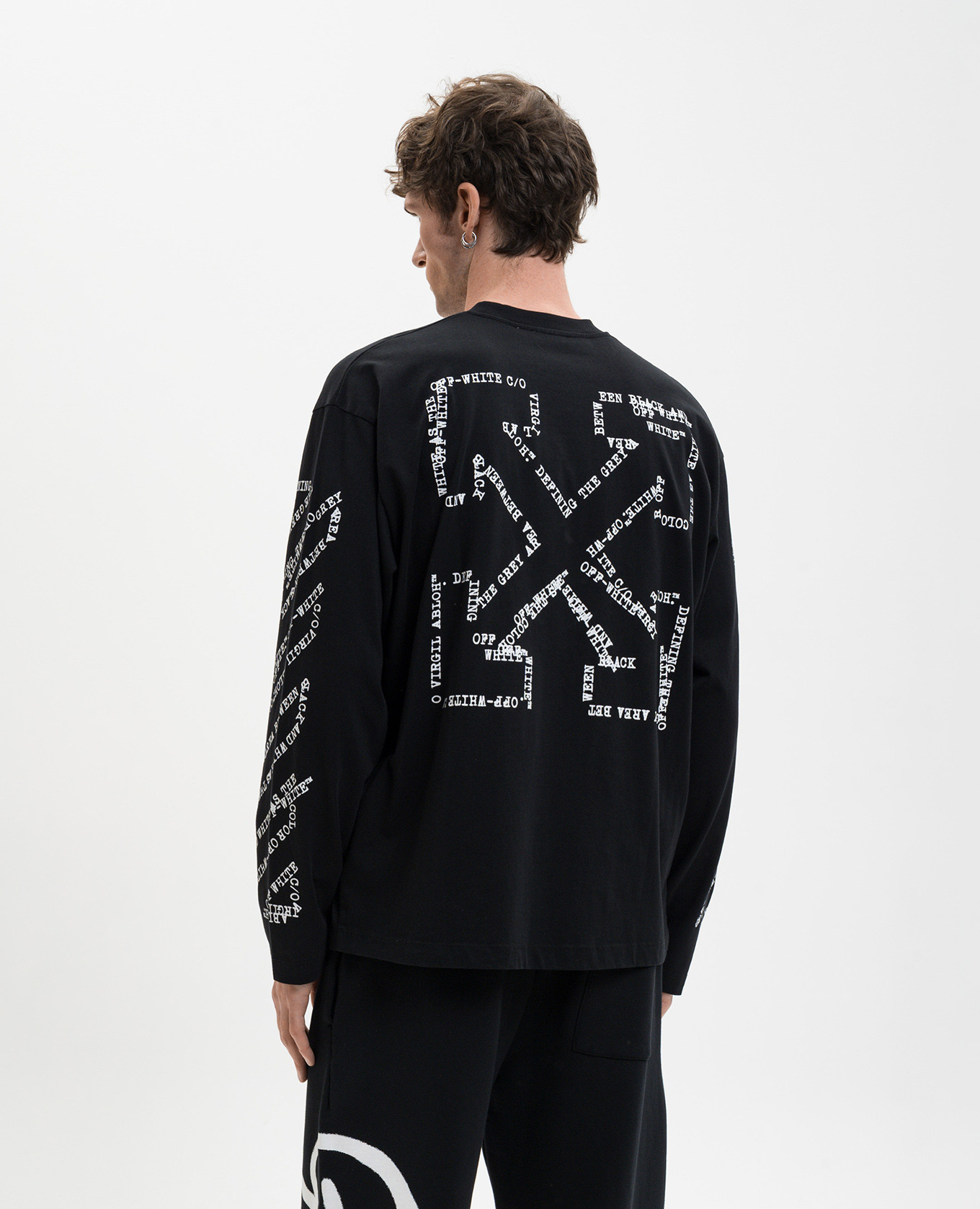 Black long sleeve with print Off-White
Black long sleeve with print Off-White