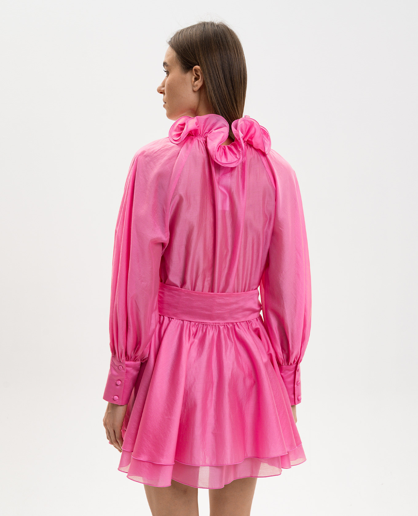 Pink mini dress with ruffles Twinset
Pink mini dress with ruffles Twinset