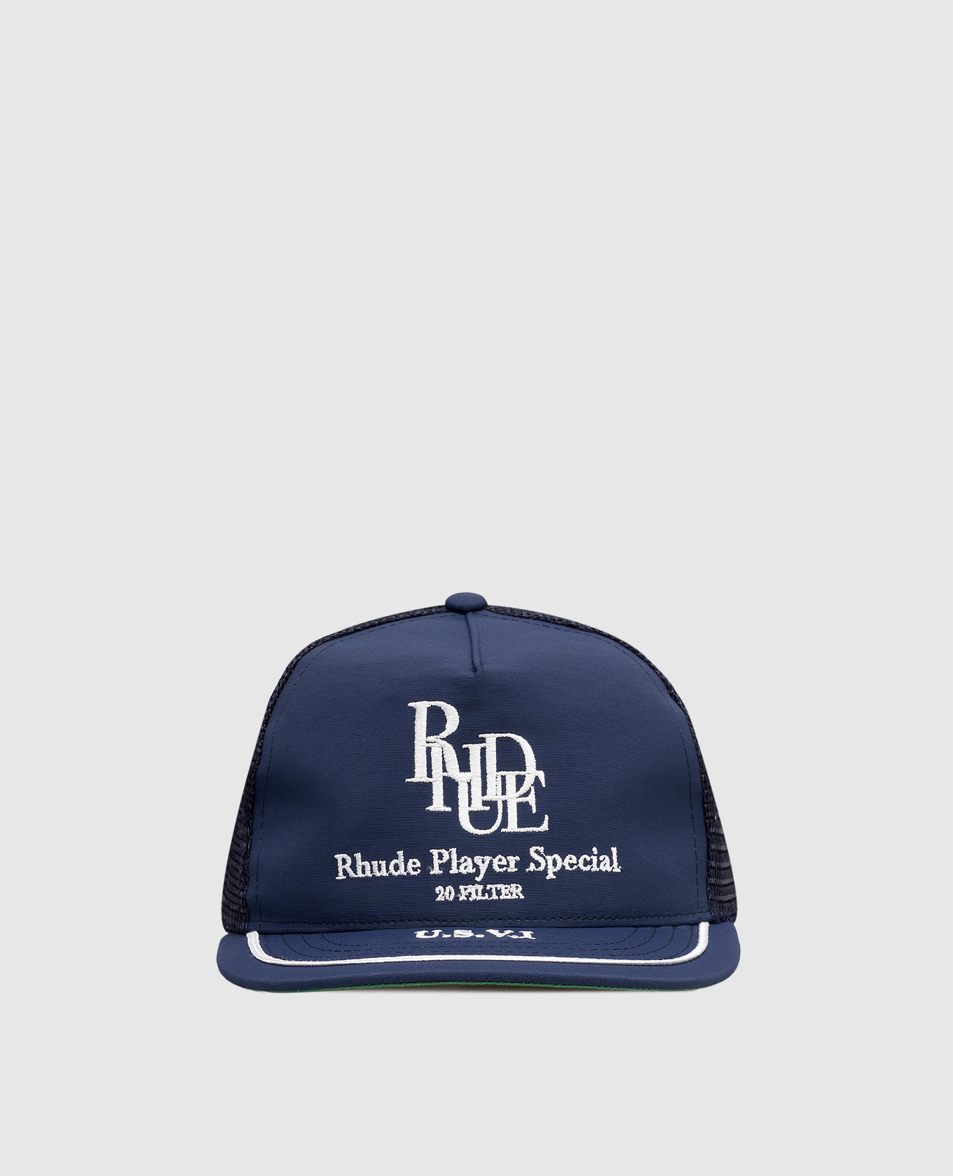 Blue cap with logo embroidery Rhude
Blue cap with logo embroidery Rhude