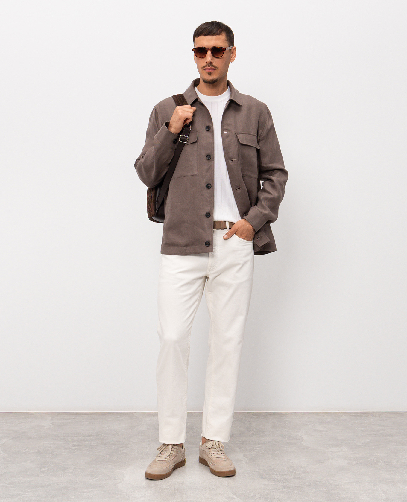 Ivory jeans with logo patch Peserico, Beige
Ivory jeans with logo patch Peserico, Beige