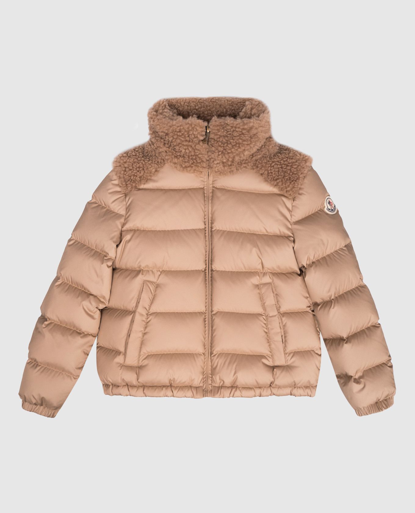 Children's brown Vard down jacket with logo Moncler ENFANT
Children's brown Vard down jacket with logo Moncler ENFANT