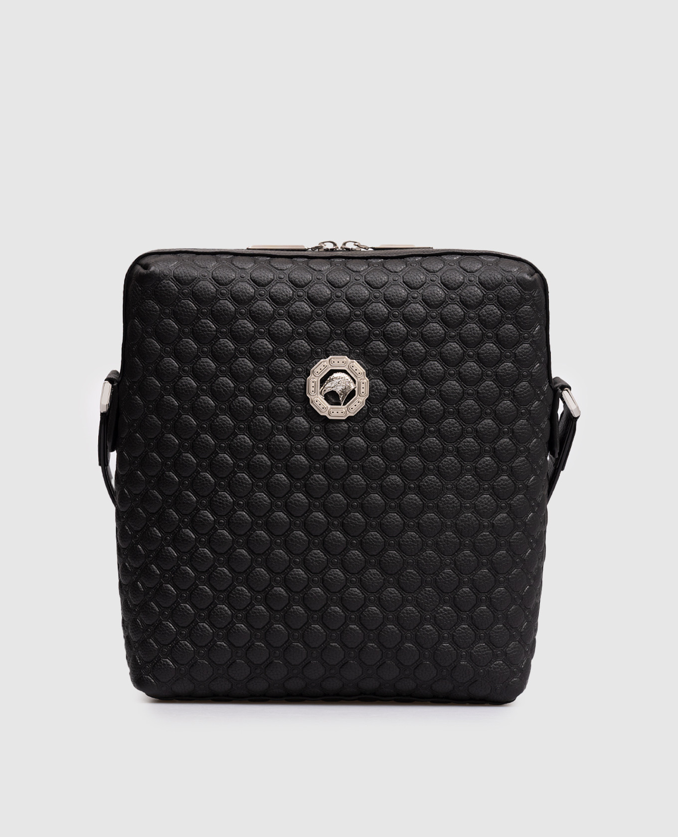 Black leather bag with emblem Stefano Ricci
Black leather bag with emblem Stefano Ricci