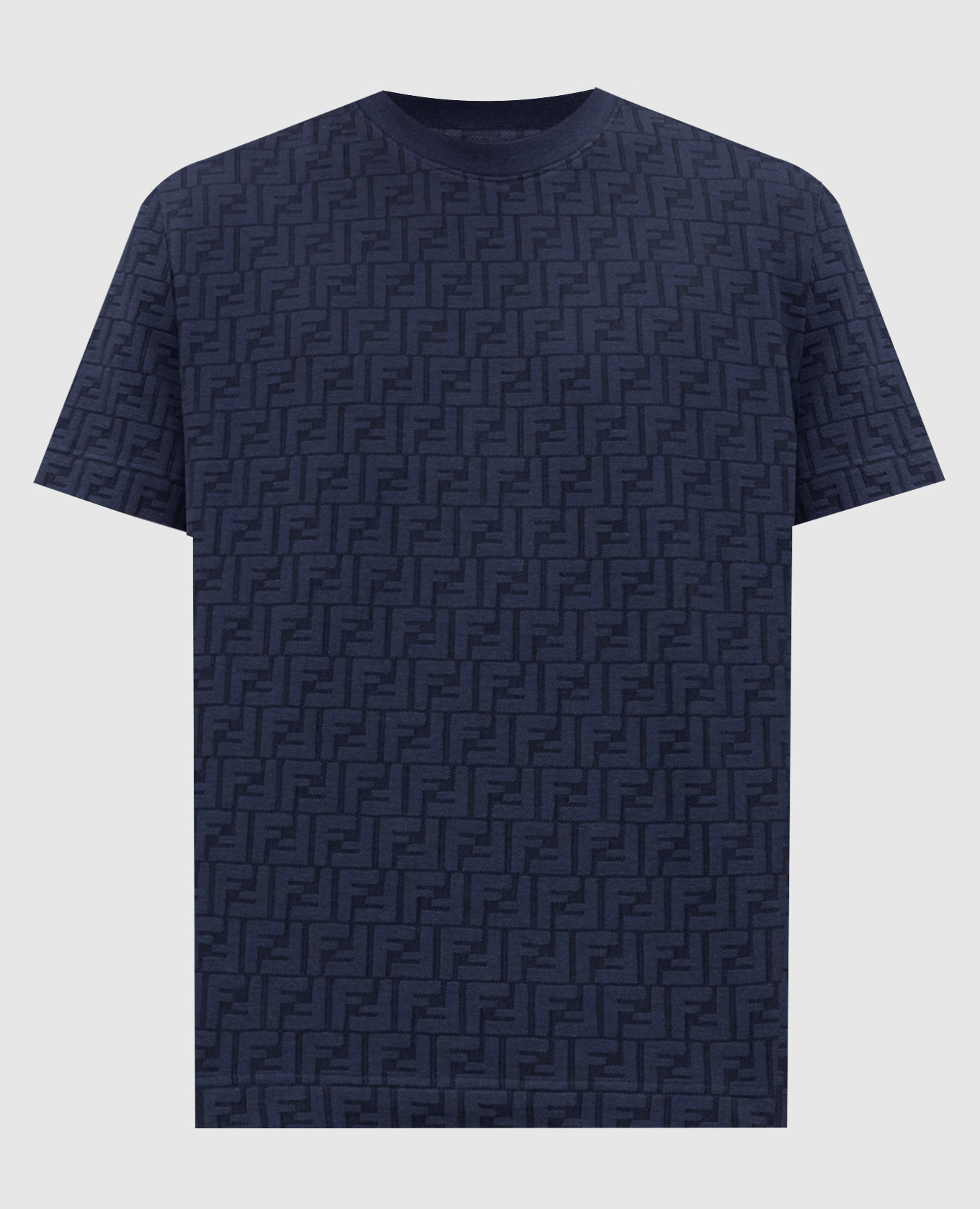 Blue T-shirt with woven pattern Fendi
Blue T-shirt with woven pattern Fendi
