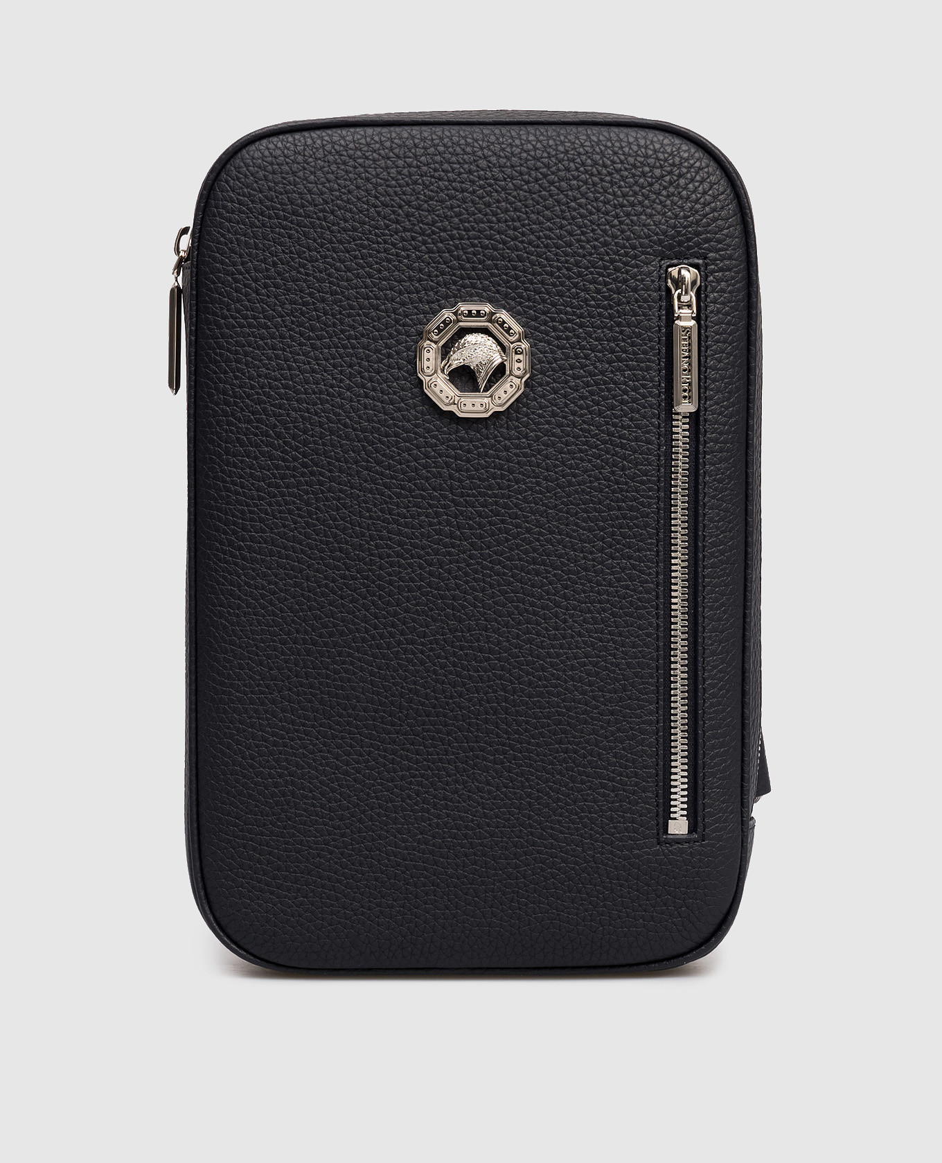 Blue leather sling bag with emblem Stefano Ricci
Blue leather sling bag with emblem Stefano Ricci