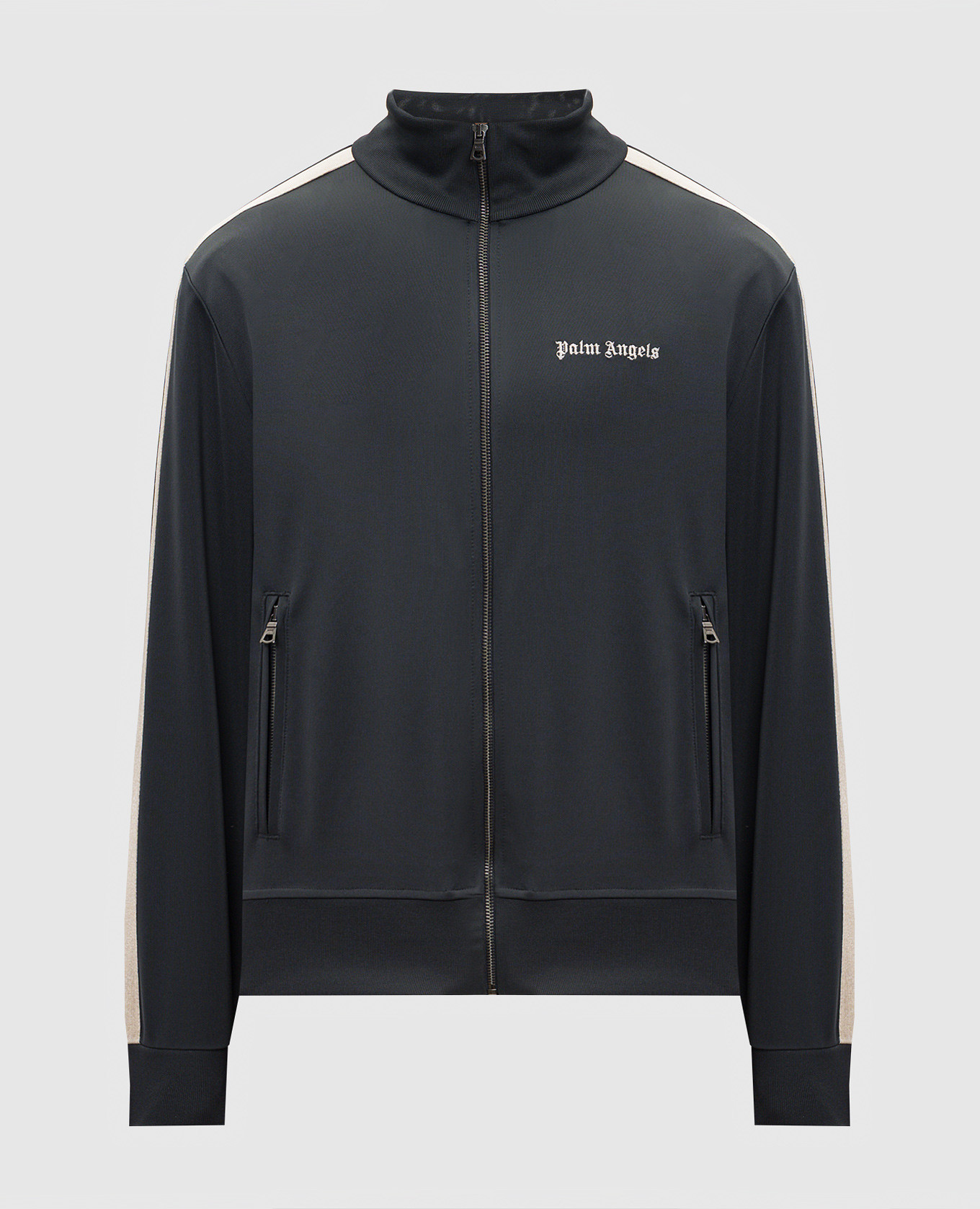 Grey sports jacket with logo embroidery Palm Angels
Grey sports jacket with logo embroidery Palm Angels