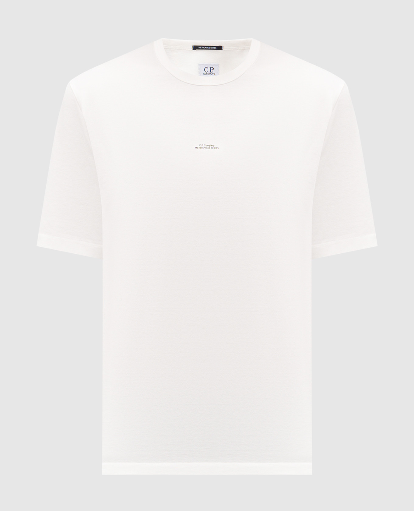 White T-shirt with logo C.P. Company Metropolis
White T-shirt with logo C.P. Company Metropolis