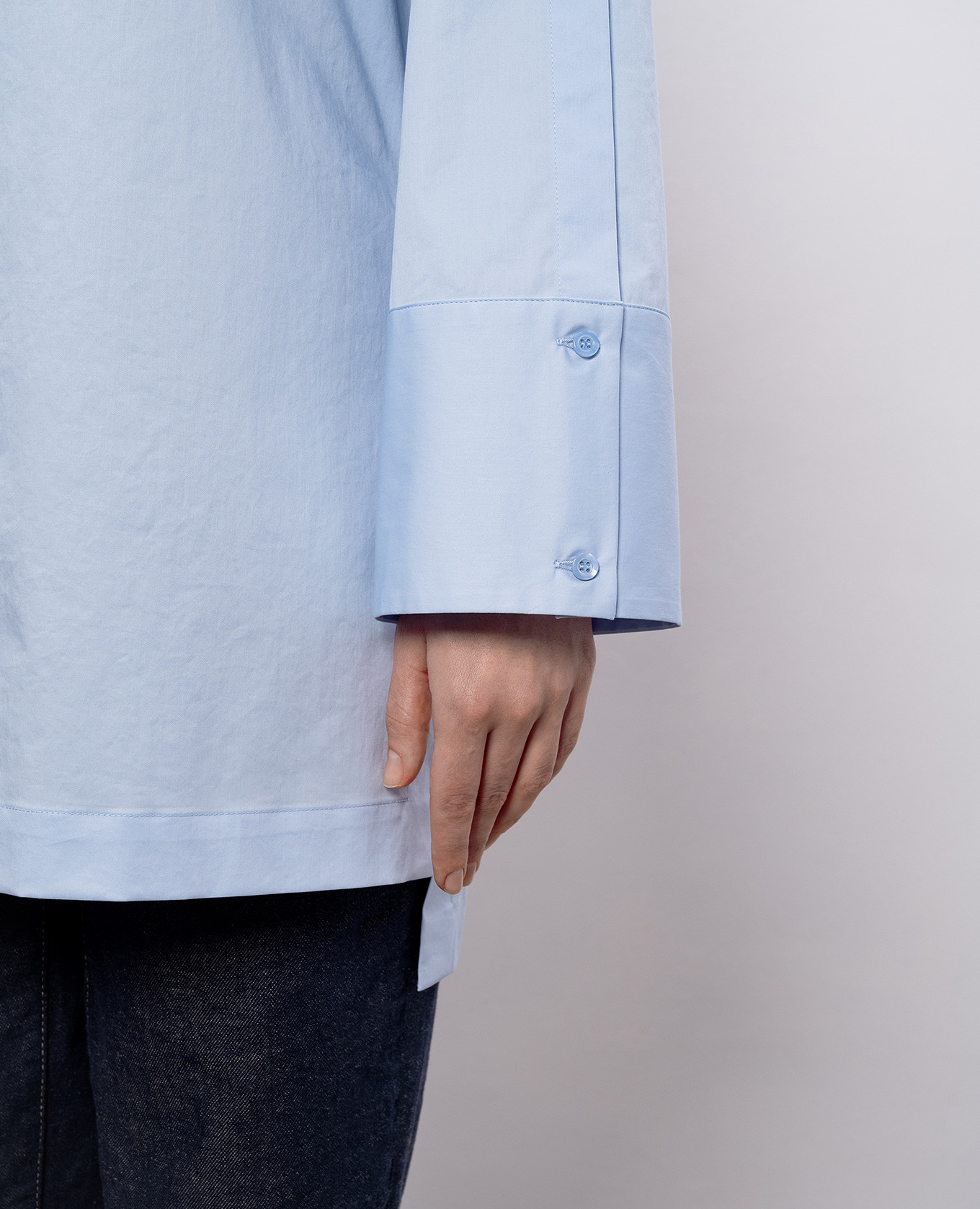 Blue shirt with a monil chain Peserico, Light blue
Blue shirt with a monil chain Peserico, Light blue