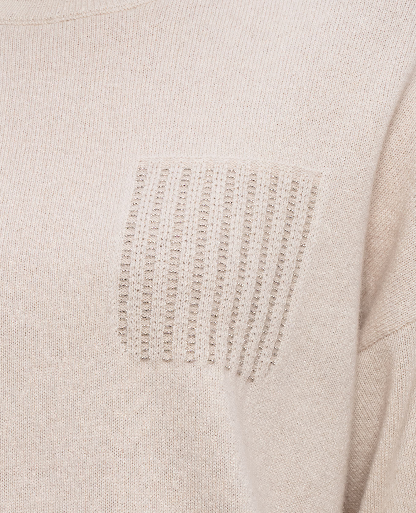 Beige wool, silk and cashmere sweater Peserico
Beige wool, silk and cashmere sweater Peserico