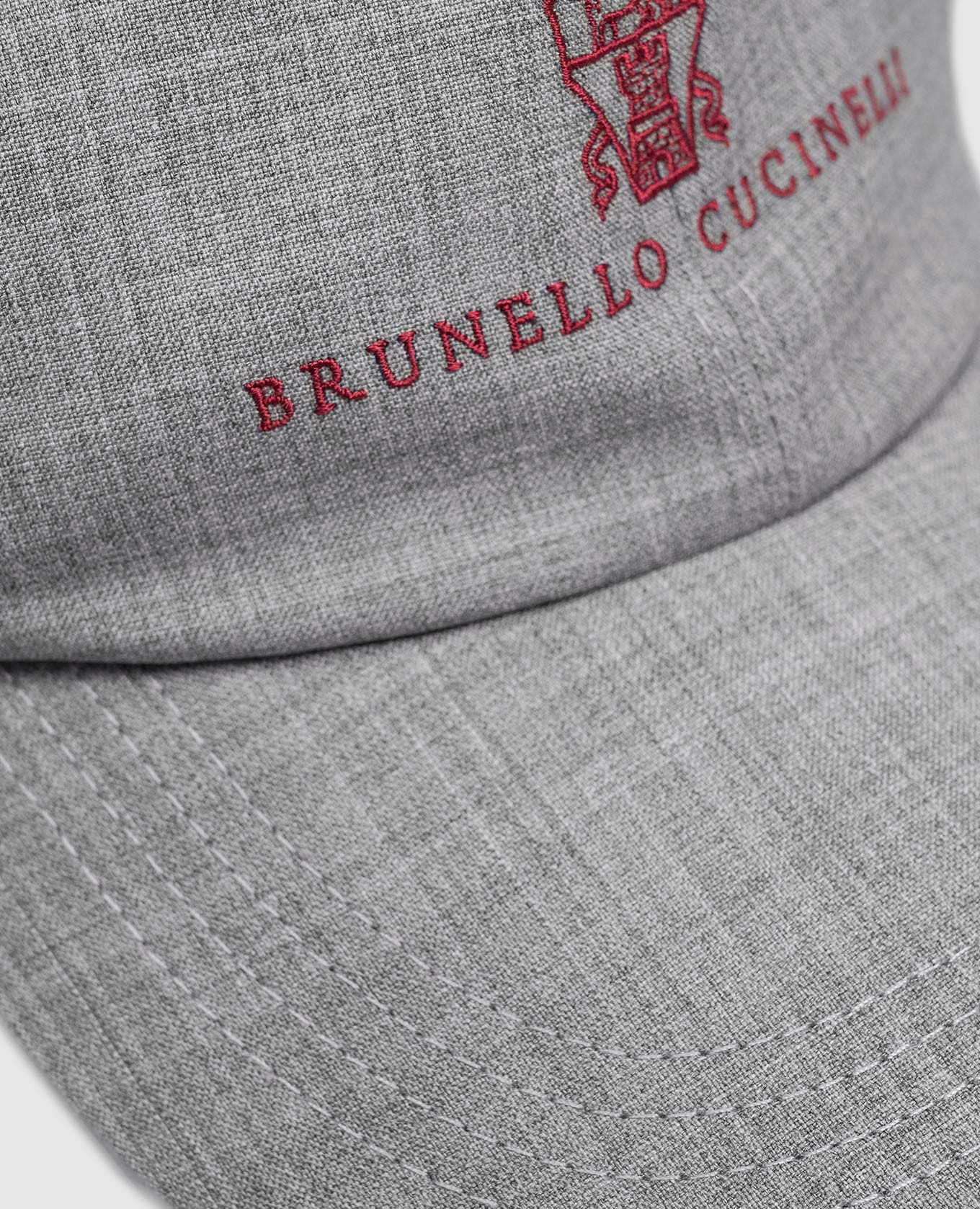 Grey wool cap with logo embroidery Brunello Cucinelli
Grey wool cap with logo embroidery Brunello Cucinelli