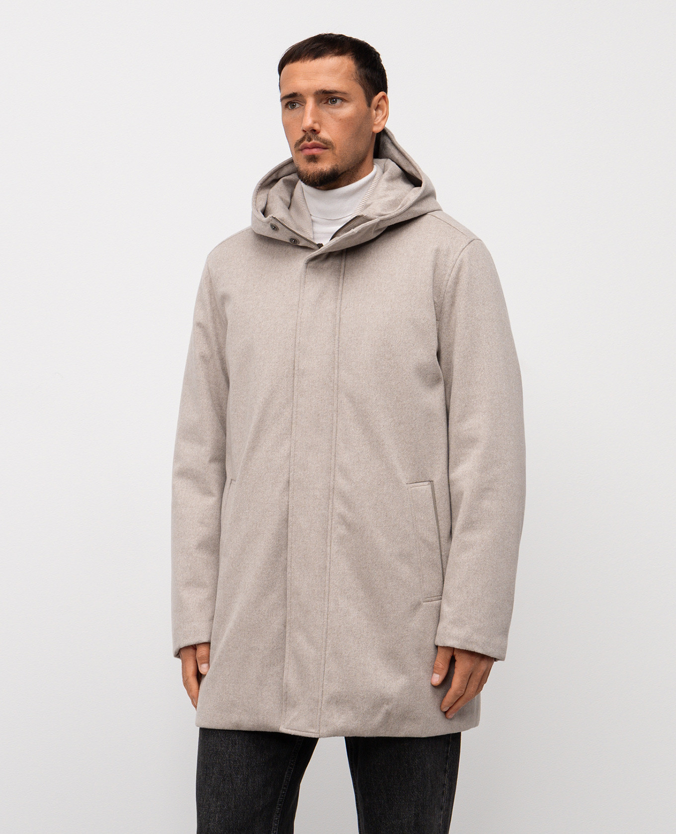 Grey cashmere insulated jacket Agnona
Grey cashmere insulated jacket Agnona