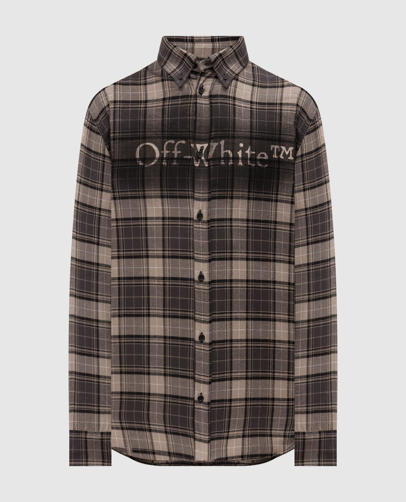 Gray checkered shirt with logo Off-White, Grey
Gray checkered shirt with logo Off-White, Grey