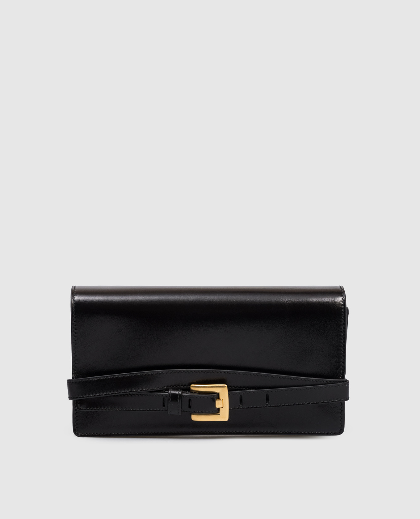 Black leather Shuffle clutch Balmain, White
Black leather Shuffle clutch Balmain, White