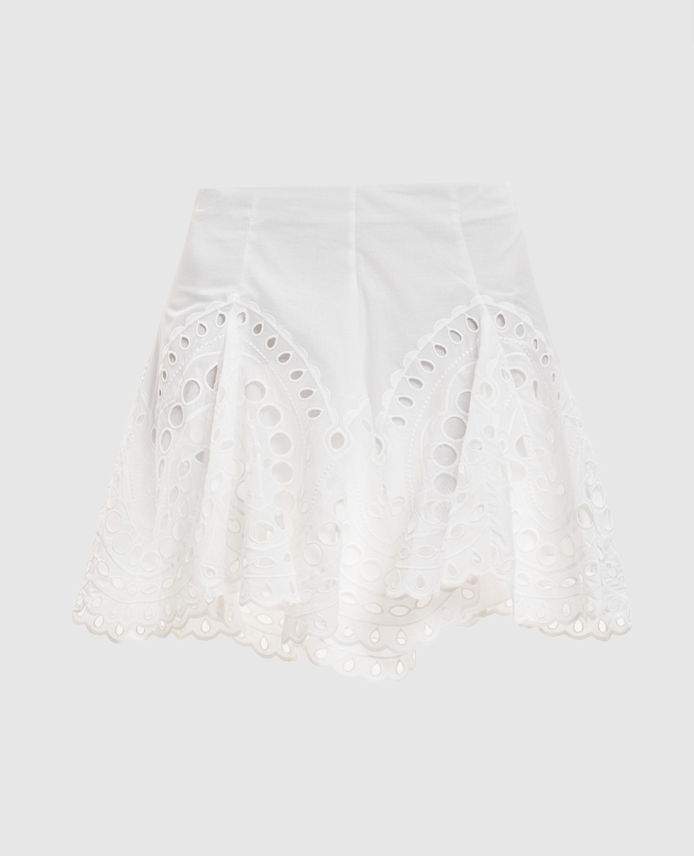 White Sail mini skirt with embroidery Charo Ruiz
White Sail mini skirt with embroidery Charo Ruiz