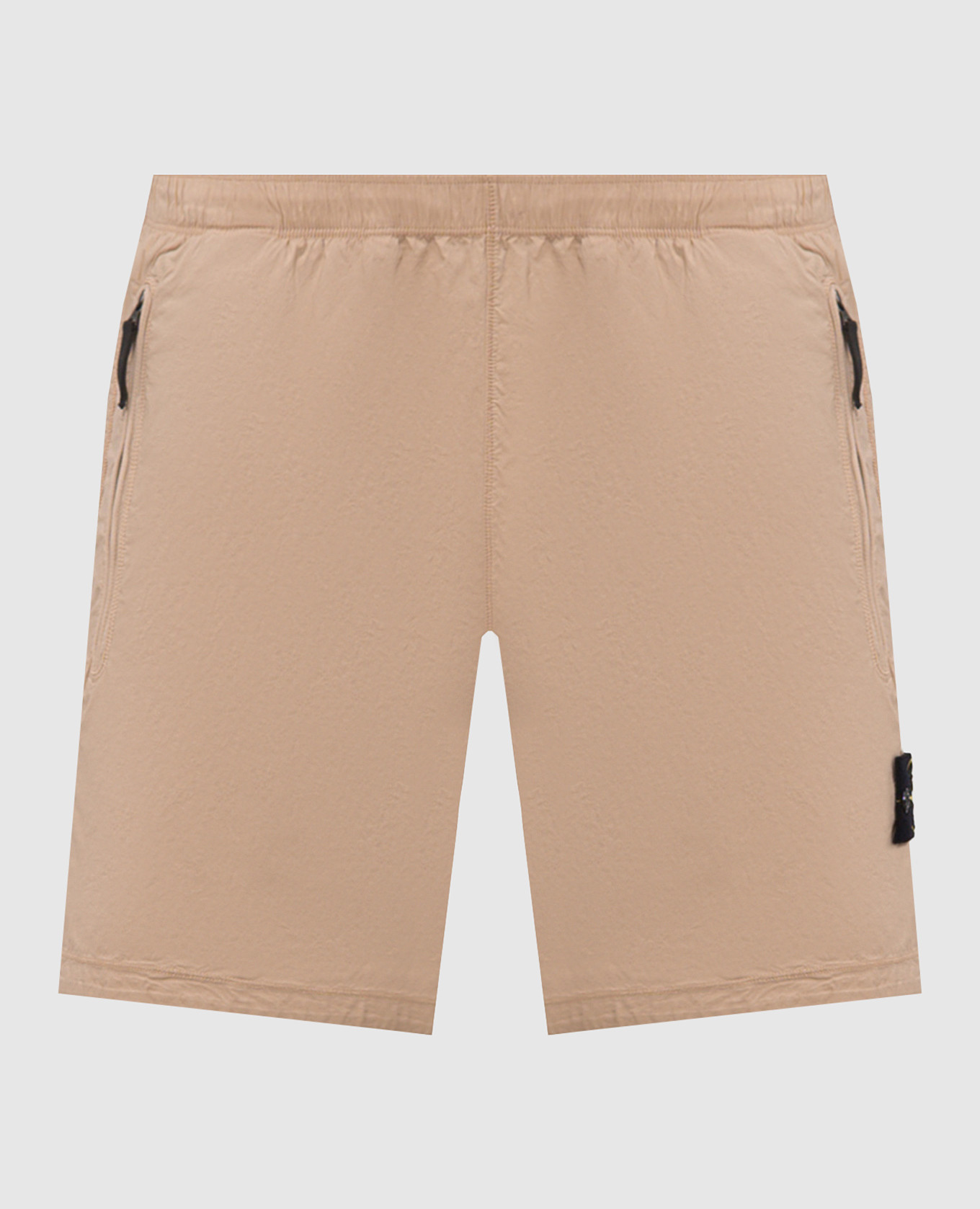 Beige shorts with logo patch Stone Island
Beige shorts with logo patch Stone Island
