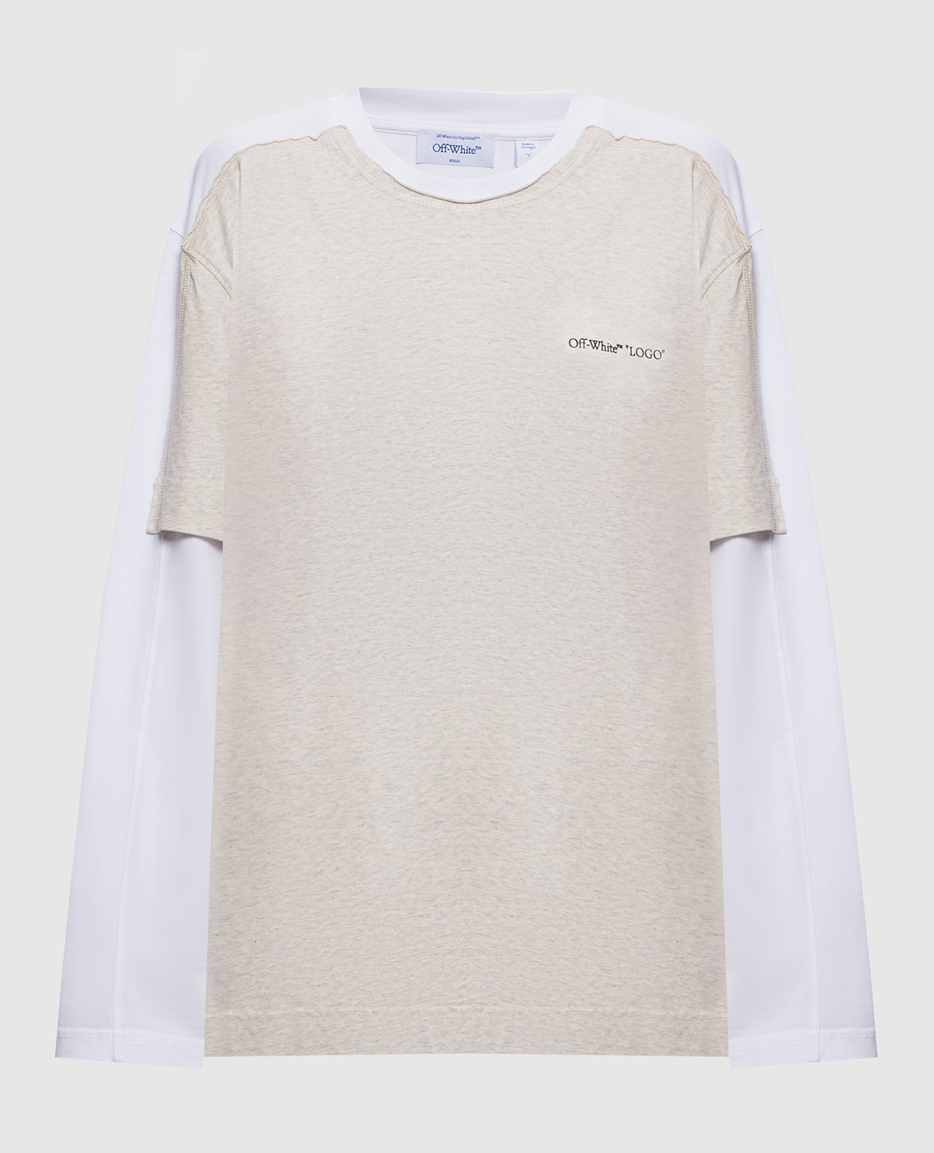 Longsleeve with logo print Off-White
