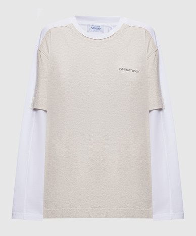 Longsleeve with logo print