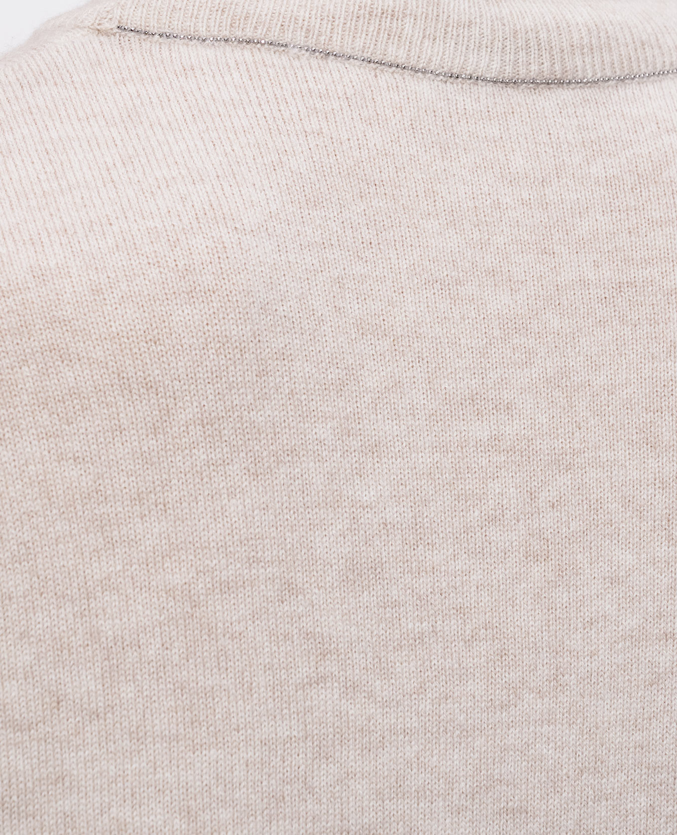 Beige cashmere turtleneck Brunello Cucinelli 5