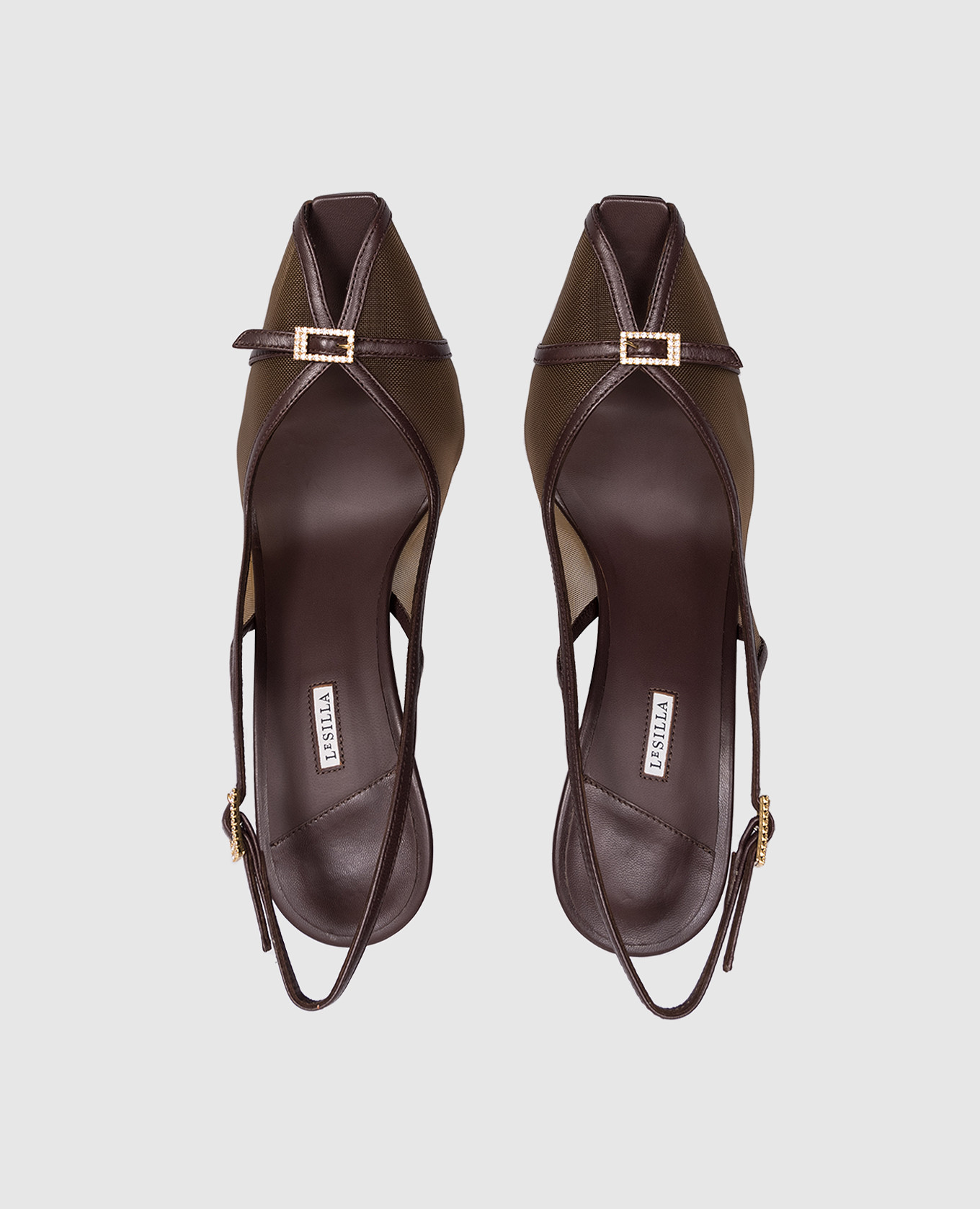 

Vittoria brown slingbacks Le Silla