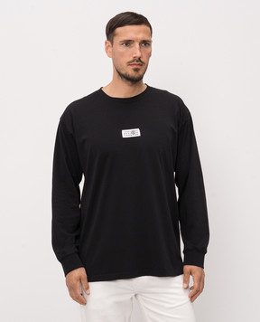 Maison Margiela MM6 Black long sleeve with patch SH0NH0028M20258
