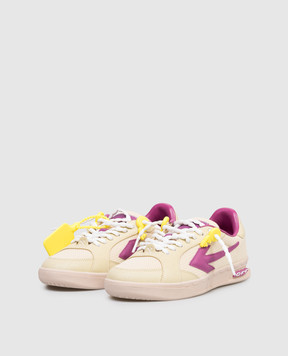 Off-White Beige combination sneakers End Of Play OWIA28NS26FAB001
