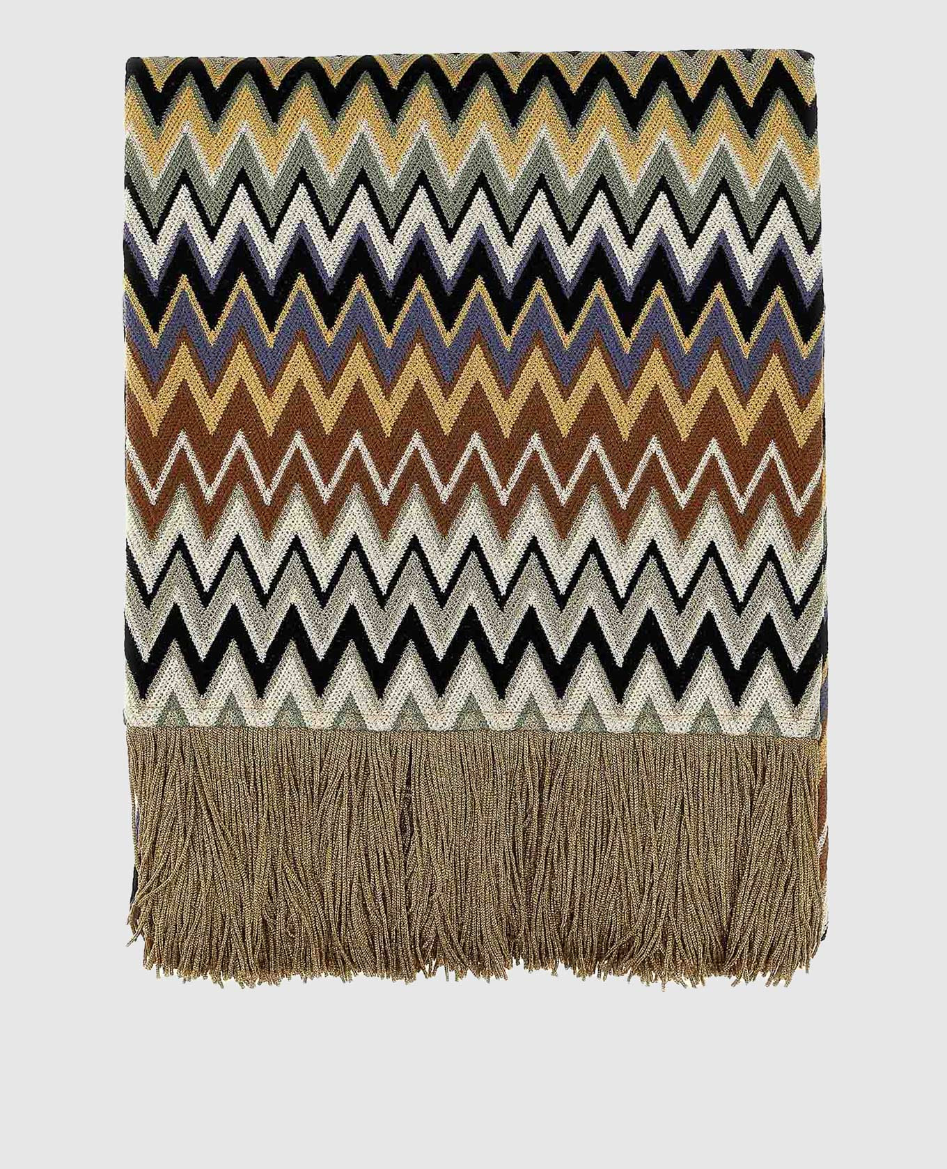 

Margot plaid in a fringe pattern Missoni Home, White