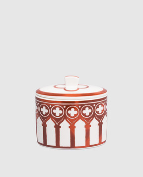 Geminiano Cozzi 1765 White porcelain sugar bowl with lid Venezia JQCGP319073