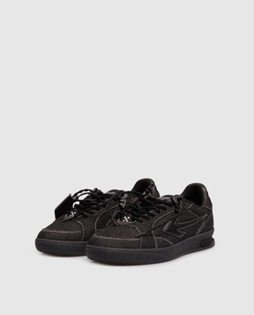 Off-White Black End Of Play sneakers OMIA2ALZ26DEN001