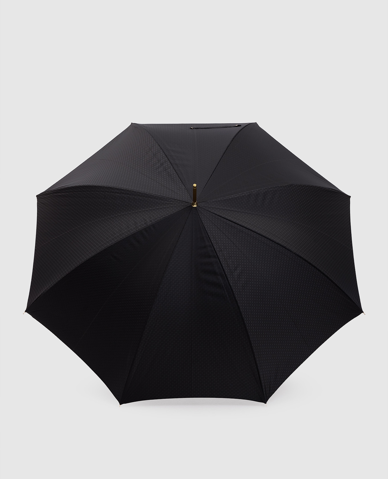

Gold Lion black umbrella-cane Pasotti